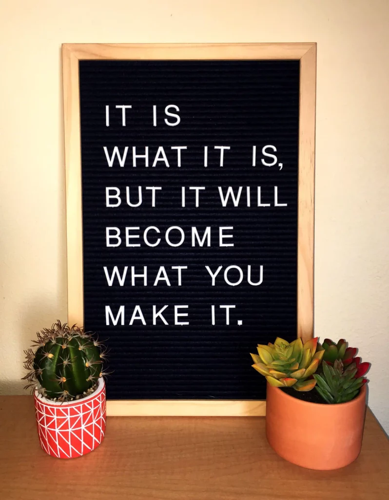 Easy Letterboard Quotes