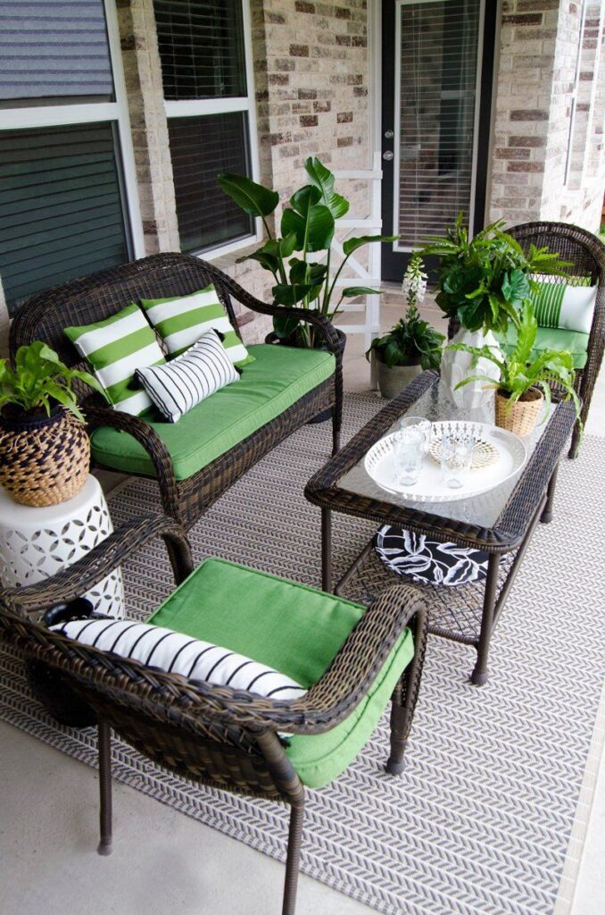 Front Porch Flower Pot Ideas
