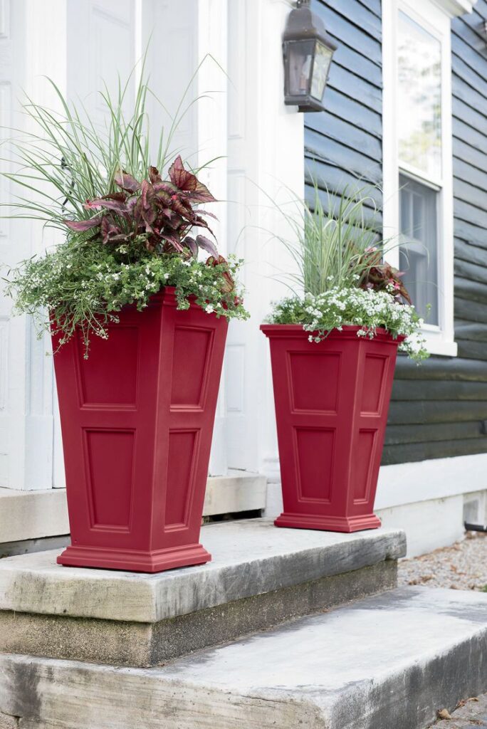 Front Porch Flower Pot Ideas