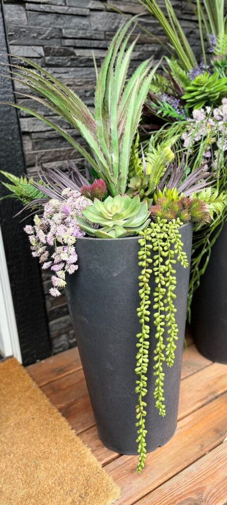 Front Porch Flower Pot Ideas