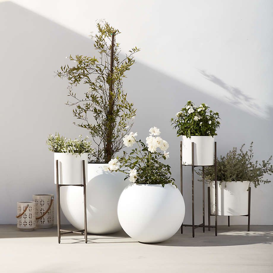 Front Porch Flower Pot Ideas
