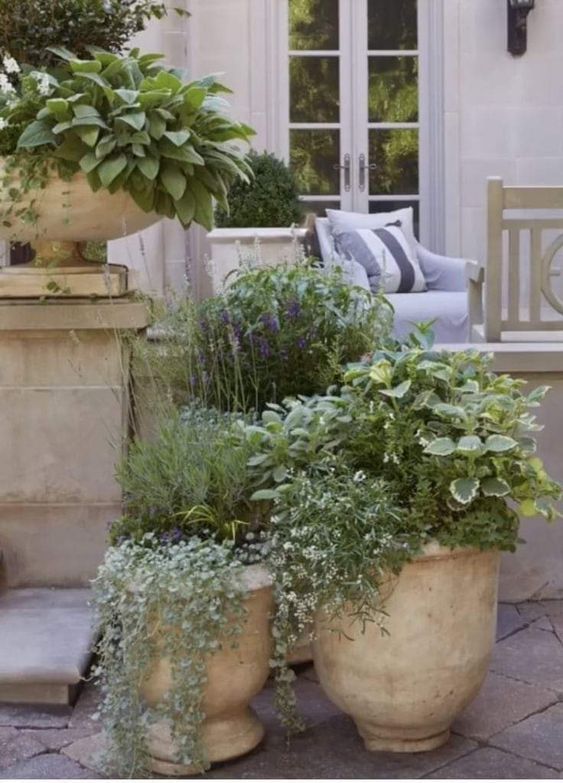 Front Porch Flower Pot Ideas