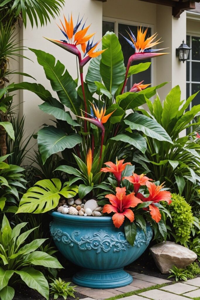 Front Porch Flower Pot Ideas