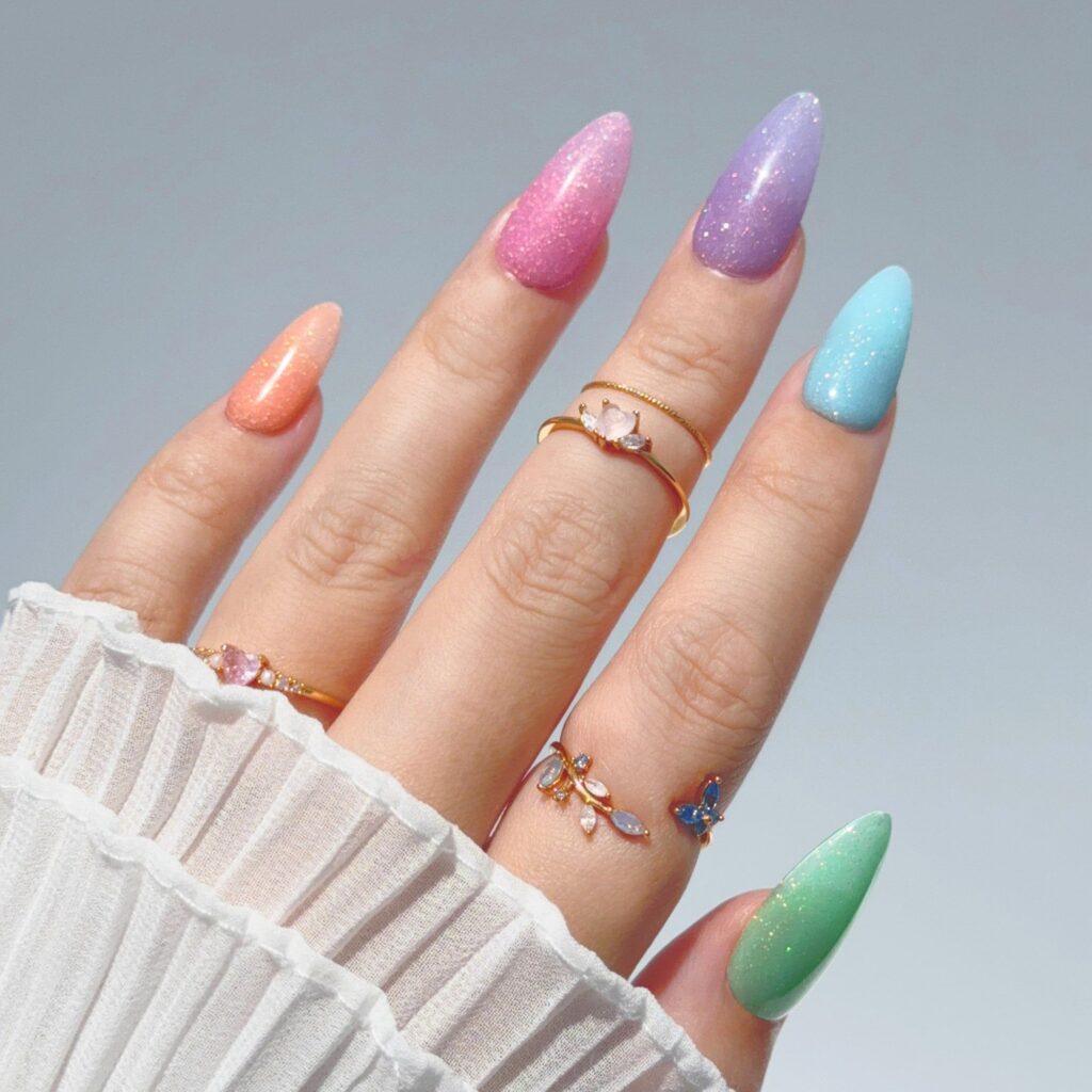 Pastel Easter Nails