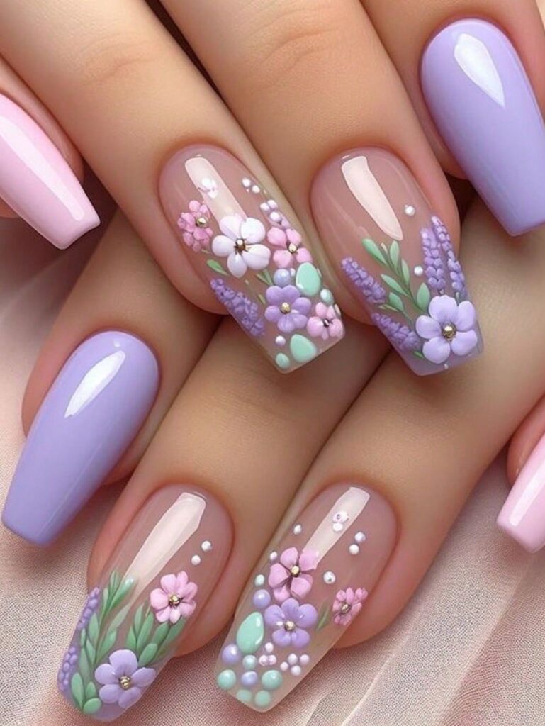 Pastel Easter Nails