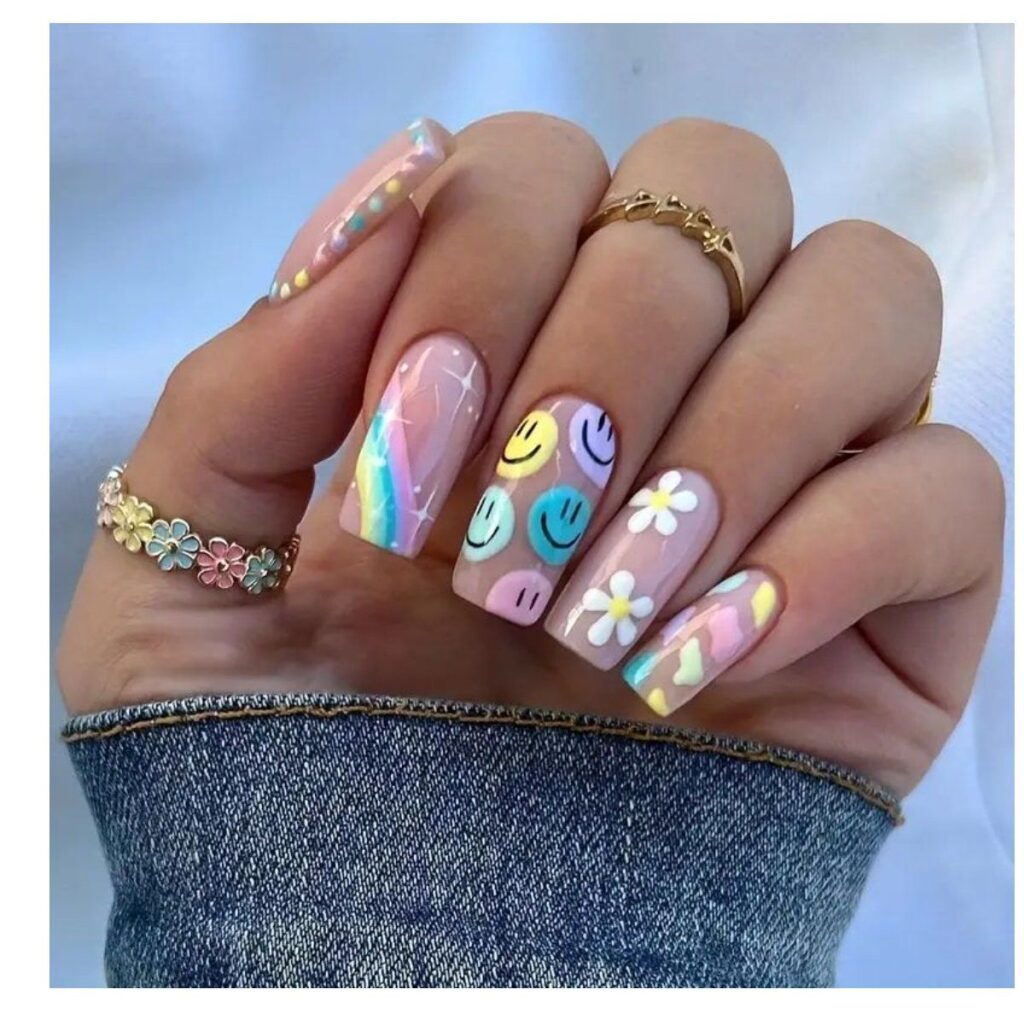 Pastel Easter Nails