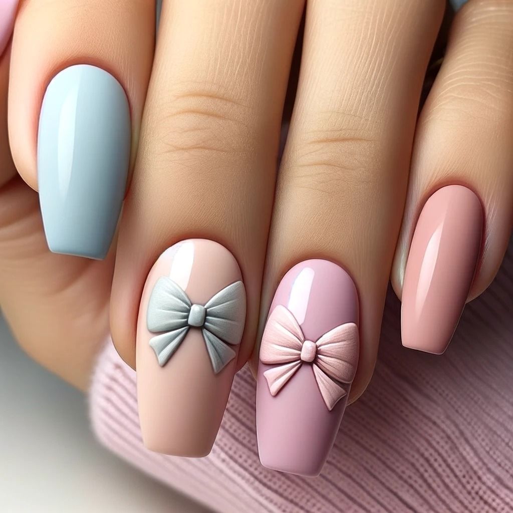 Pastel Easter Nails
