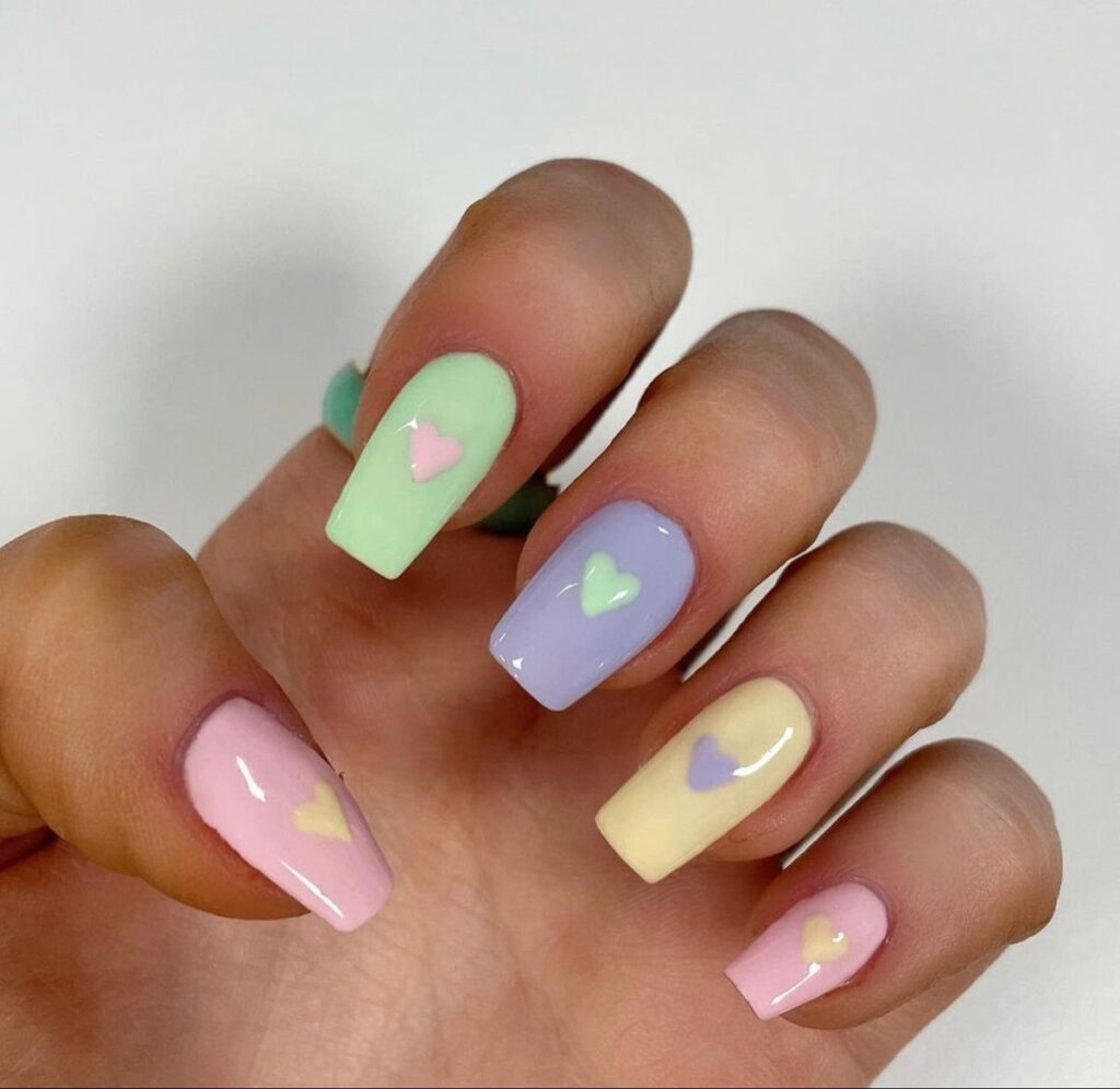 Pastel Easter Nails