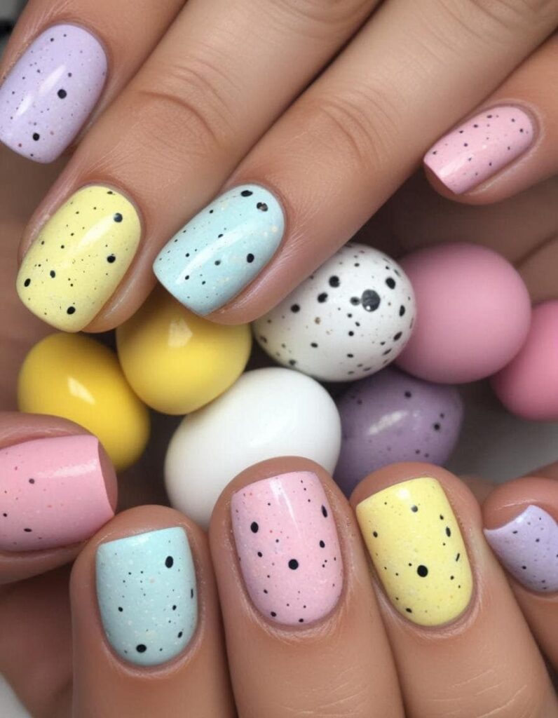 Pastel Easter Nails