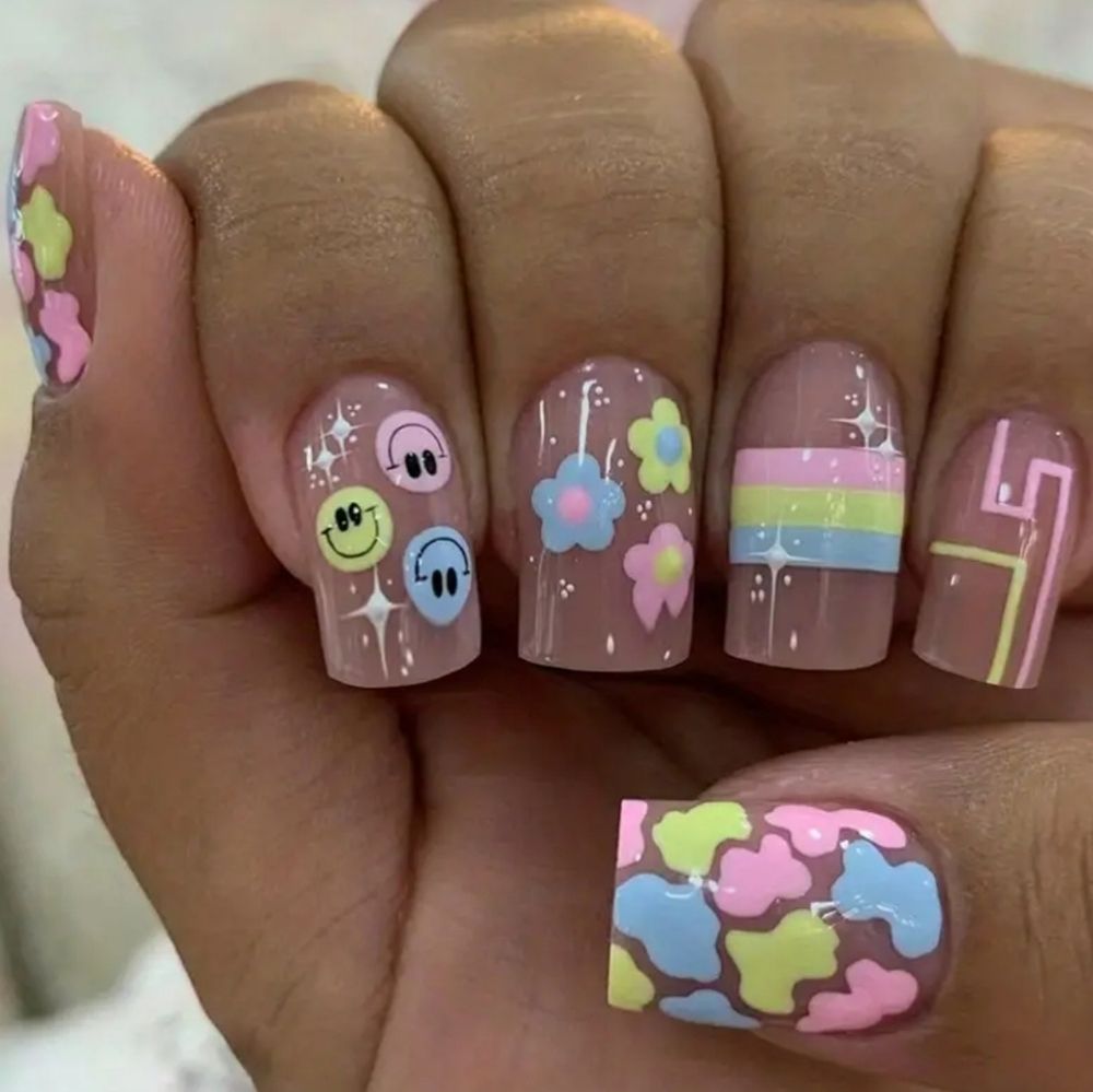 Pastel Easter Nails