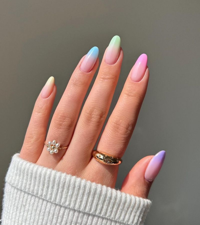 Pastel Easter Nails
