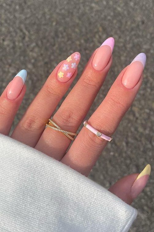 Pastel Easter Nails