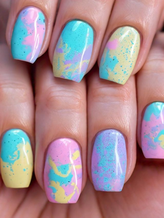 Pastel Easter Nails