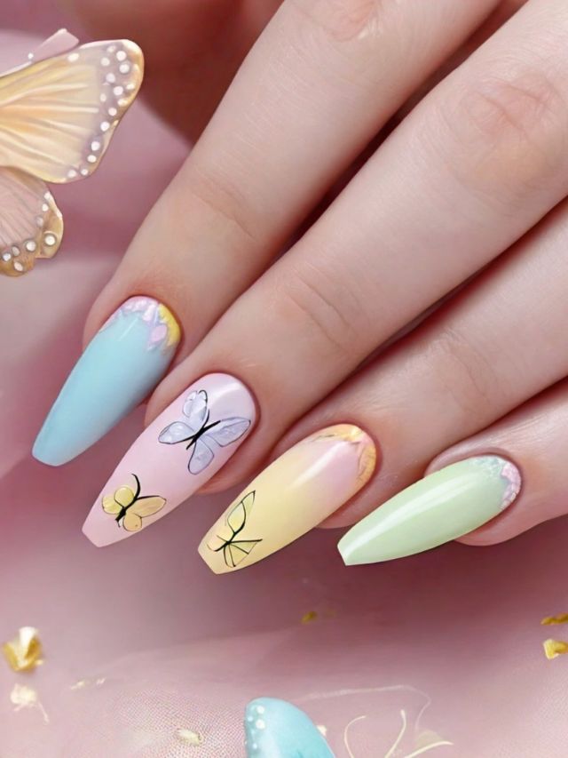 Pastel Easter Nails