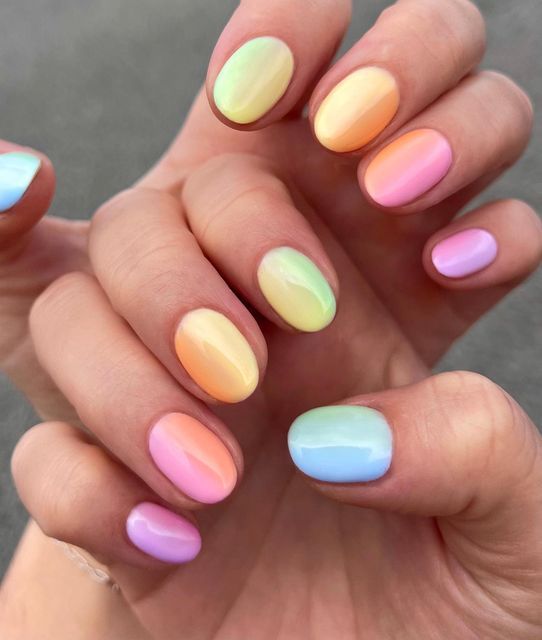 Pastel Easter Nails