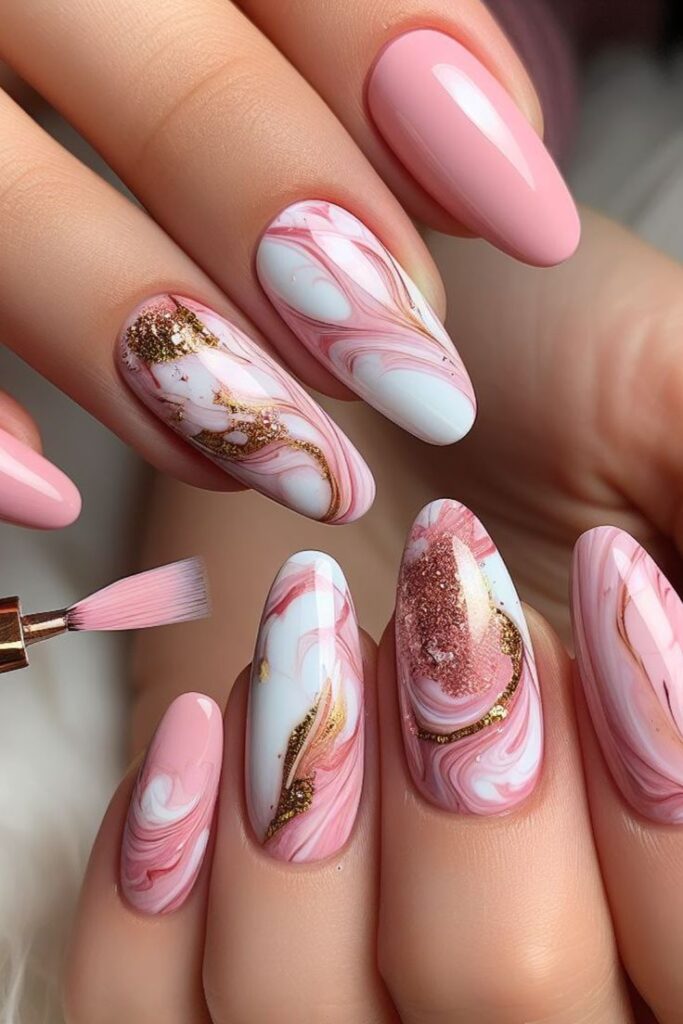 Simple Spring Nails
