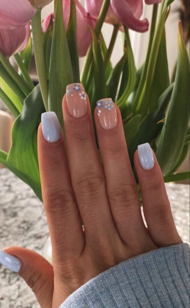 Simple Spring Nails