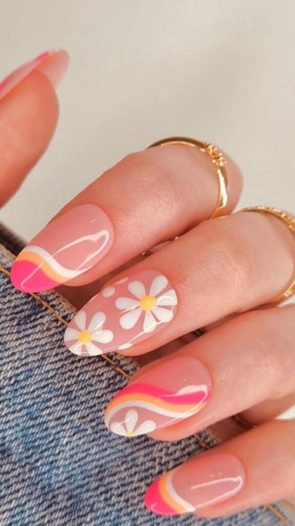 Simple Spring Nails