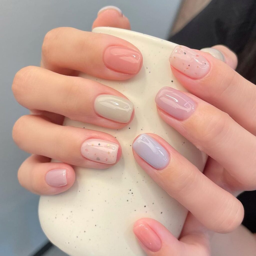 Simple Spring Nails