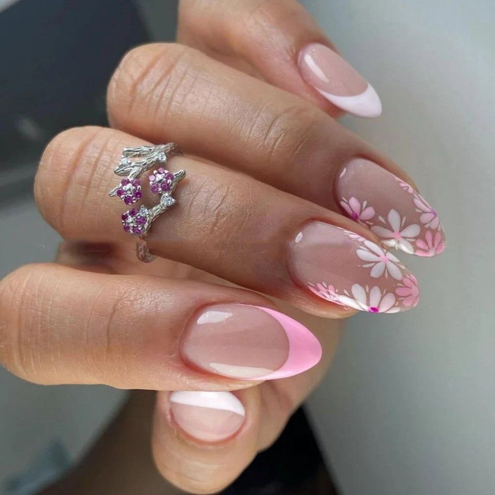 Simple Spring Nails
