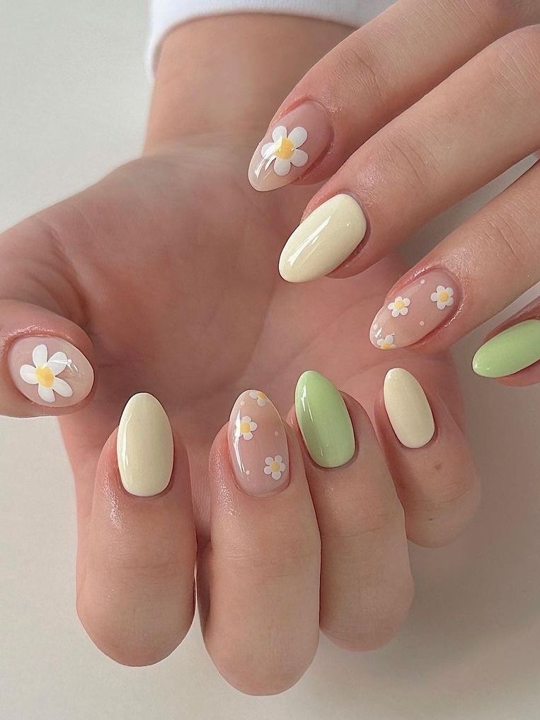Simple Spring Nails