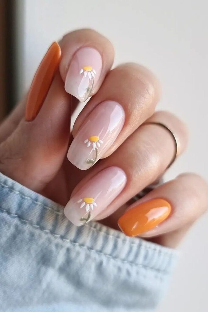 Simple Spring Nails