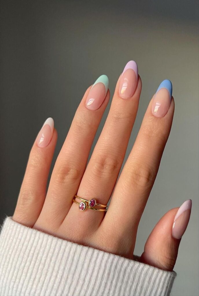 Simple Spring Nails
