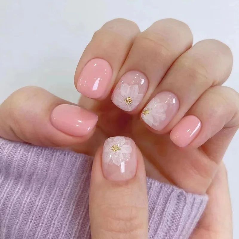 Simple Spring Nails