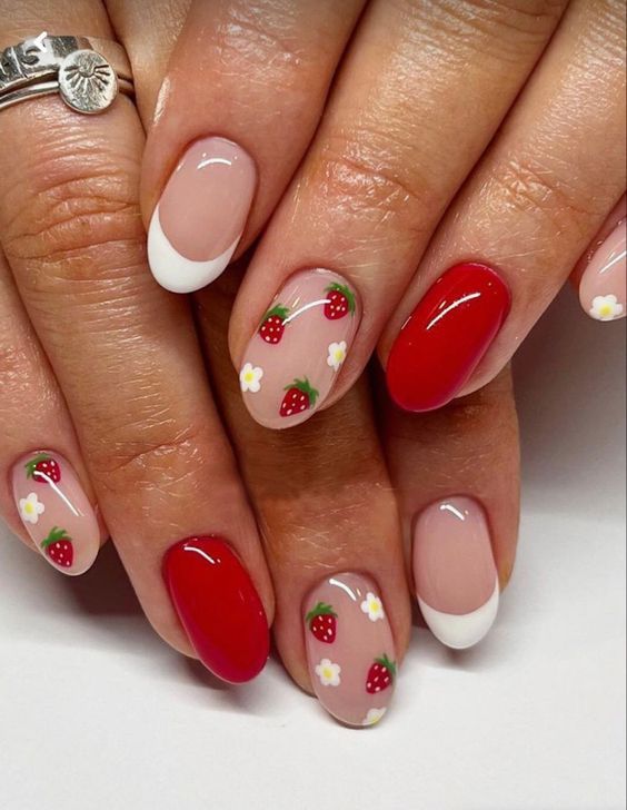 Simple Spring Nails