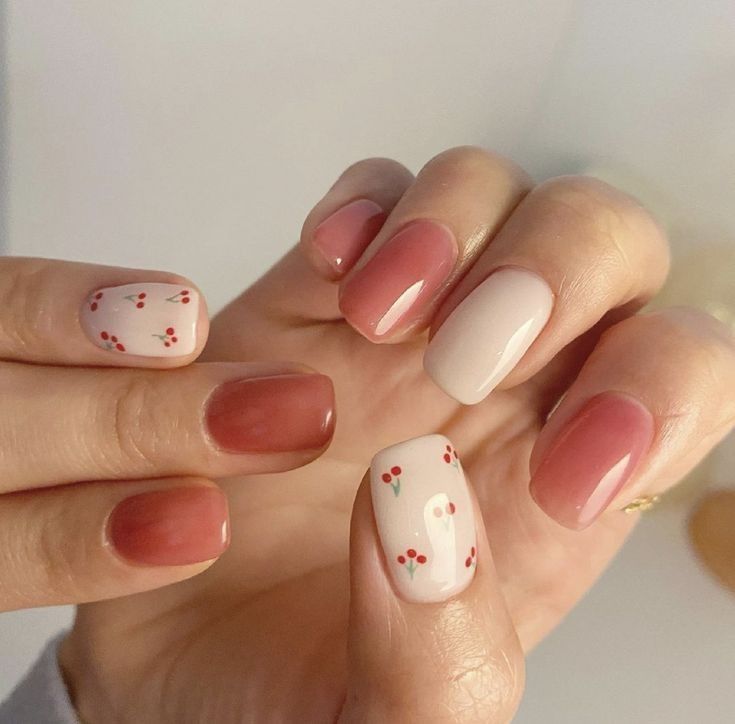 Simple Spring Nails