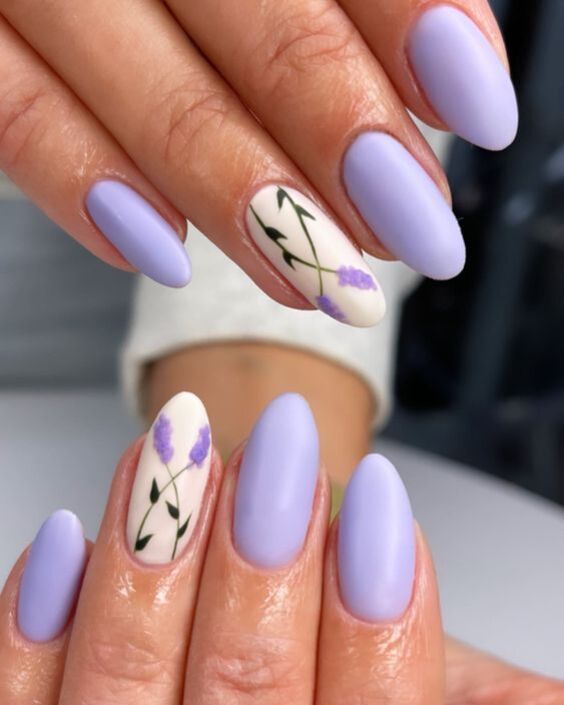 Simple Spring Nails