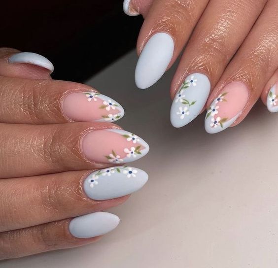 Simple Spring Nails