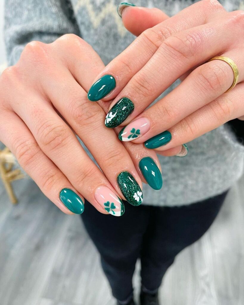 St Patrick Day Nails