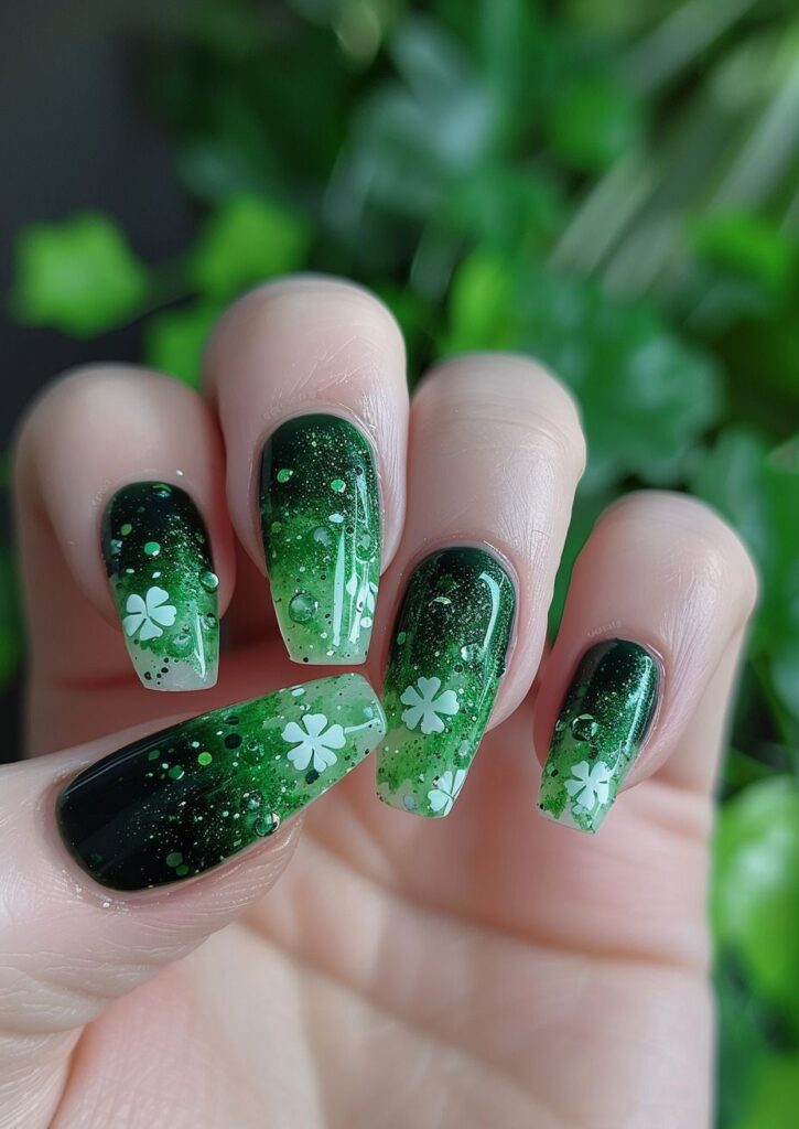 St Patrick Day Nails