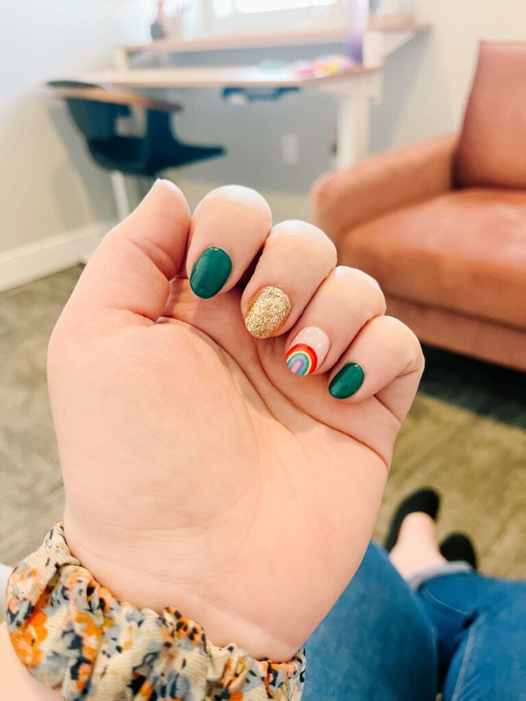 St Patrick Day Nails
