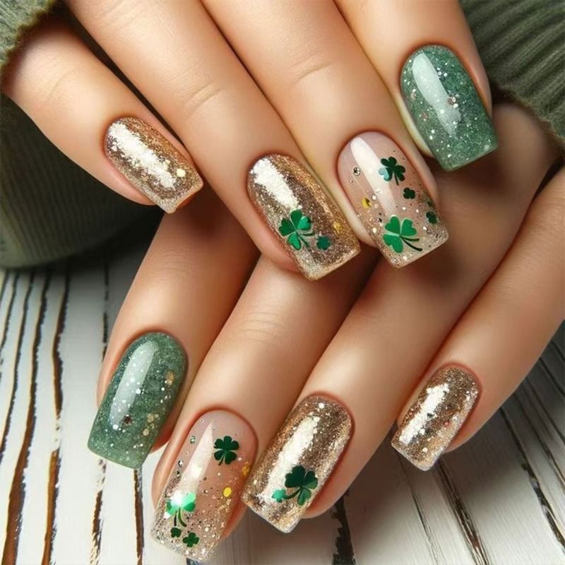 St Patrick Day Nails