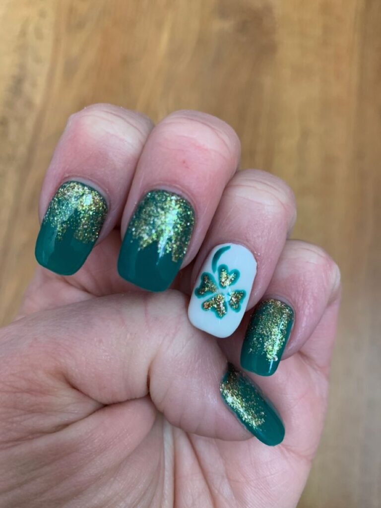 St Patrick Day Nails
