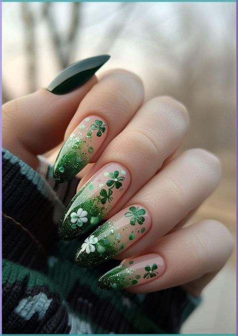 St Patrick Day Nails