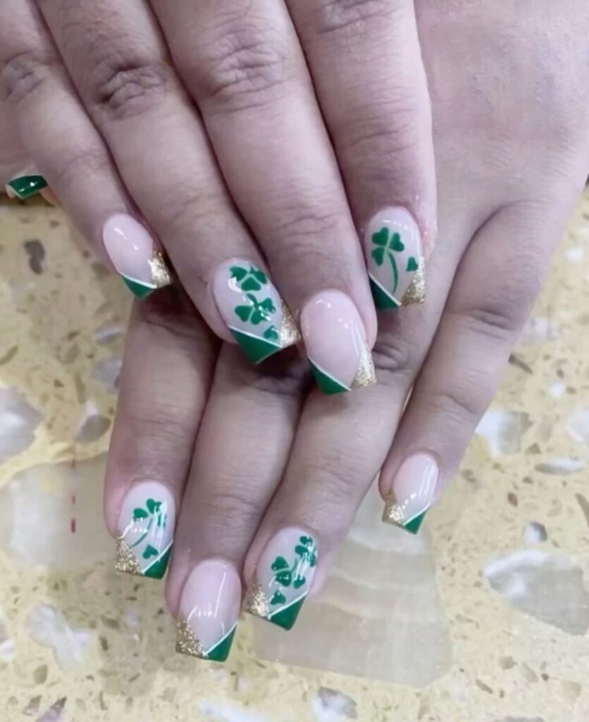 St Patrick Day Nails
