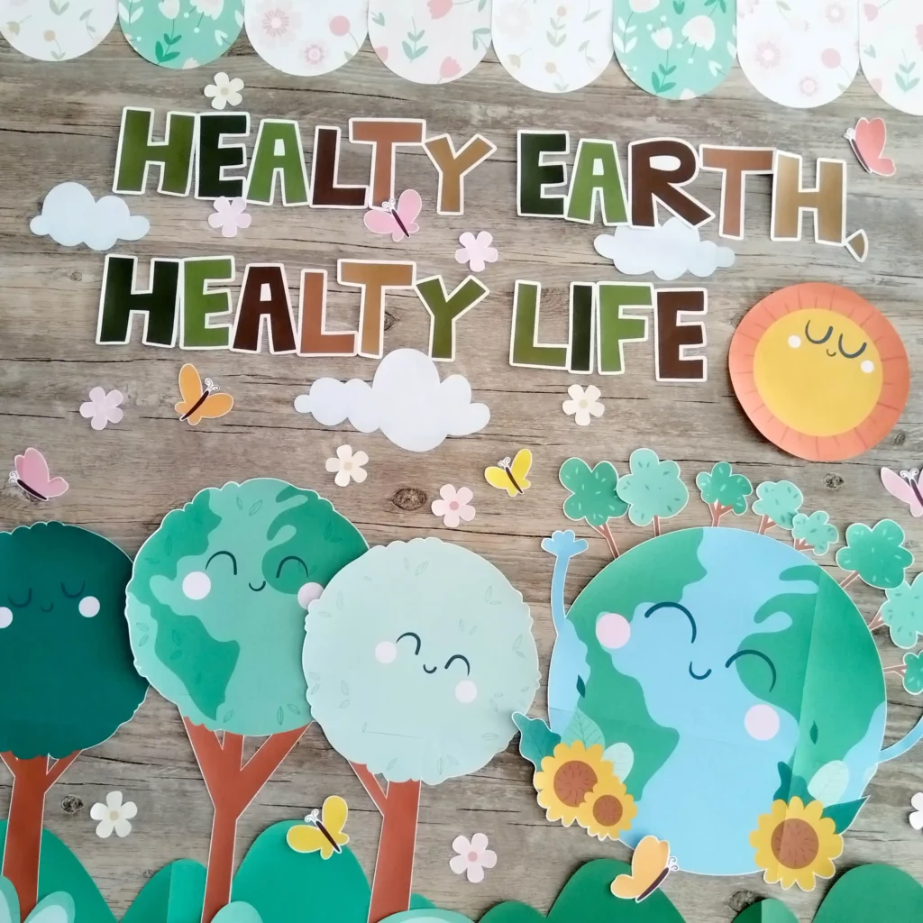 April bulletin board ideas