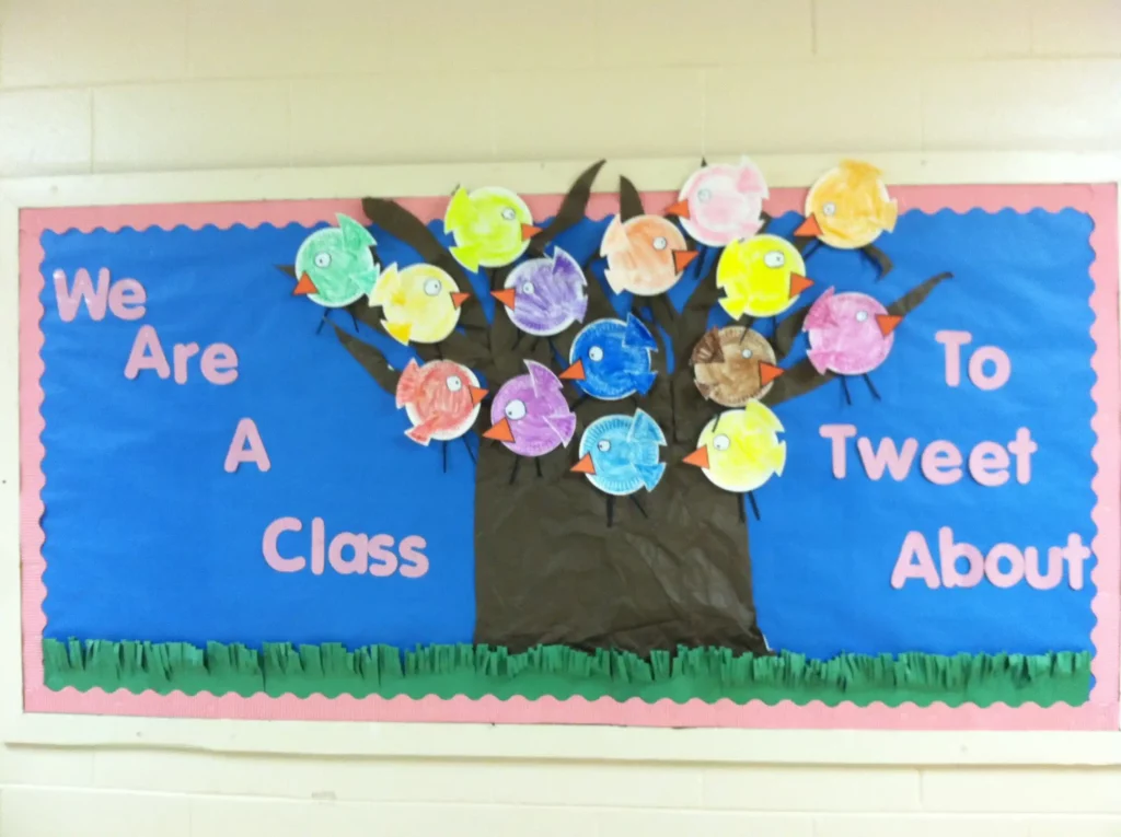 April bulletin board ideas