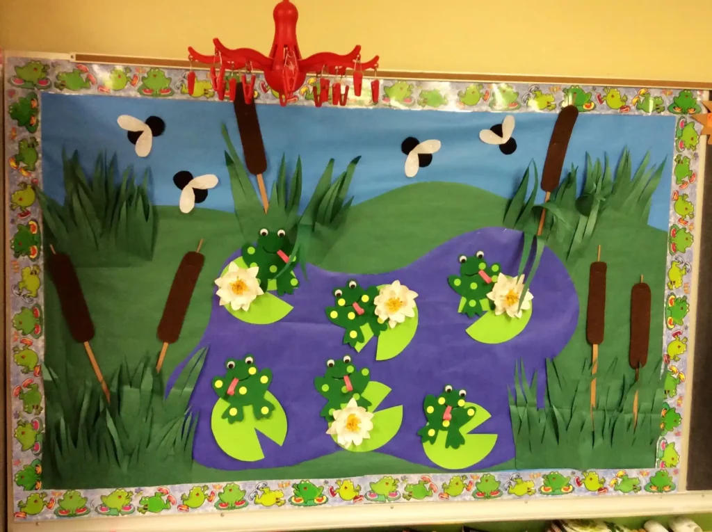 April bulletin board ideas