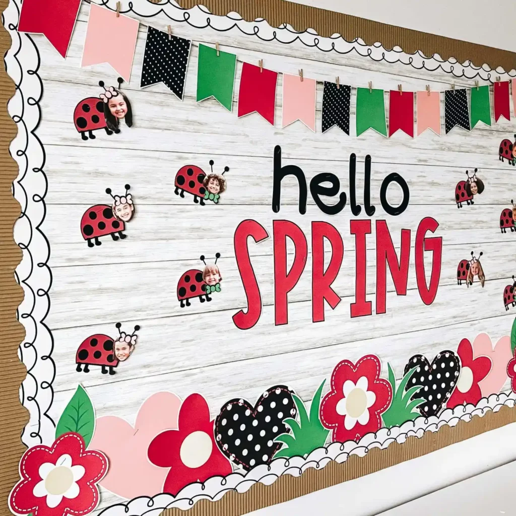 April bulletin board ideas