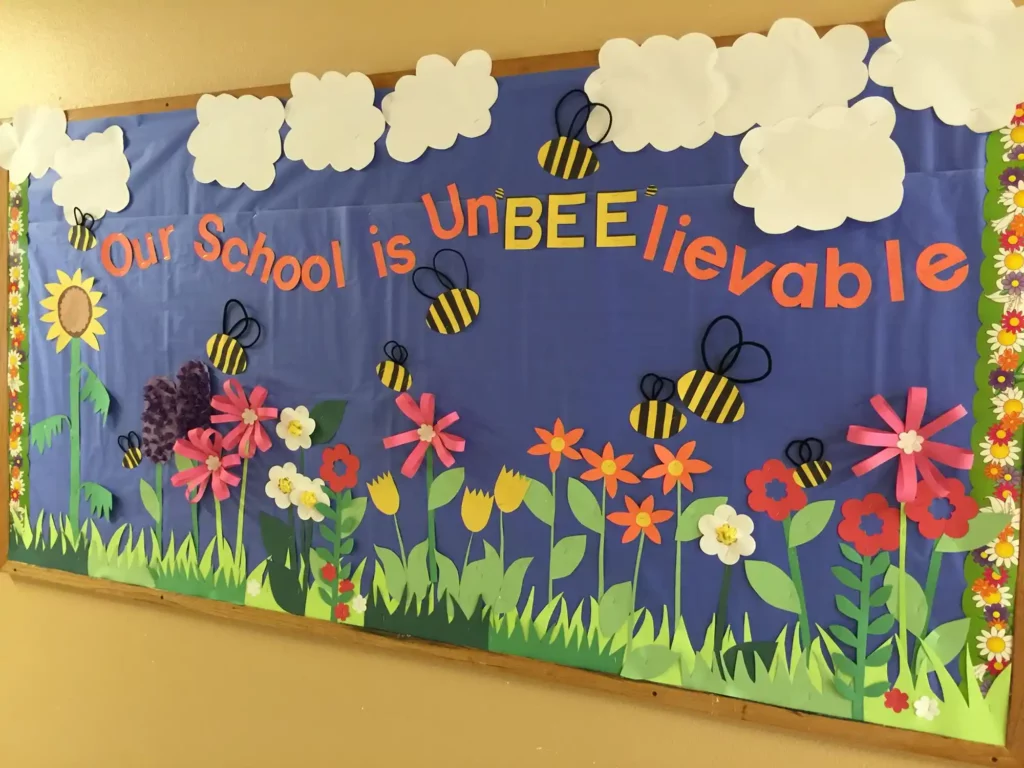 April bulletin board ideas