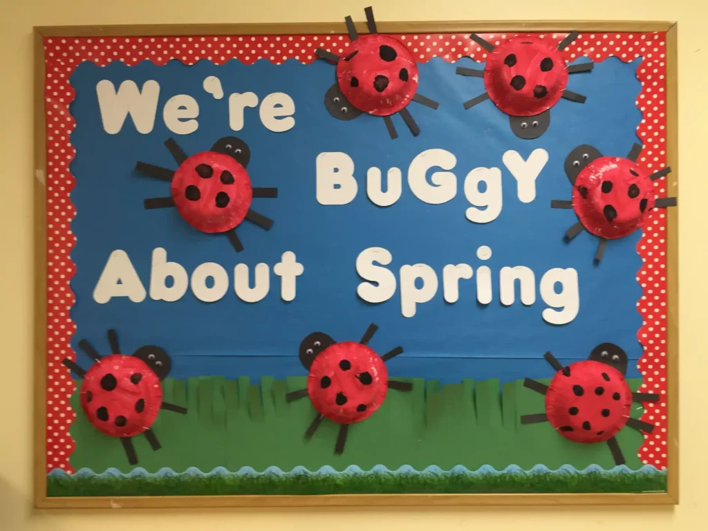 April bulletin board ideas