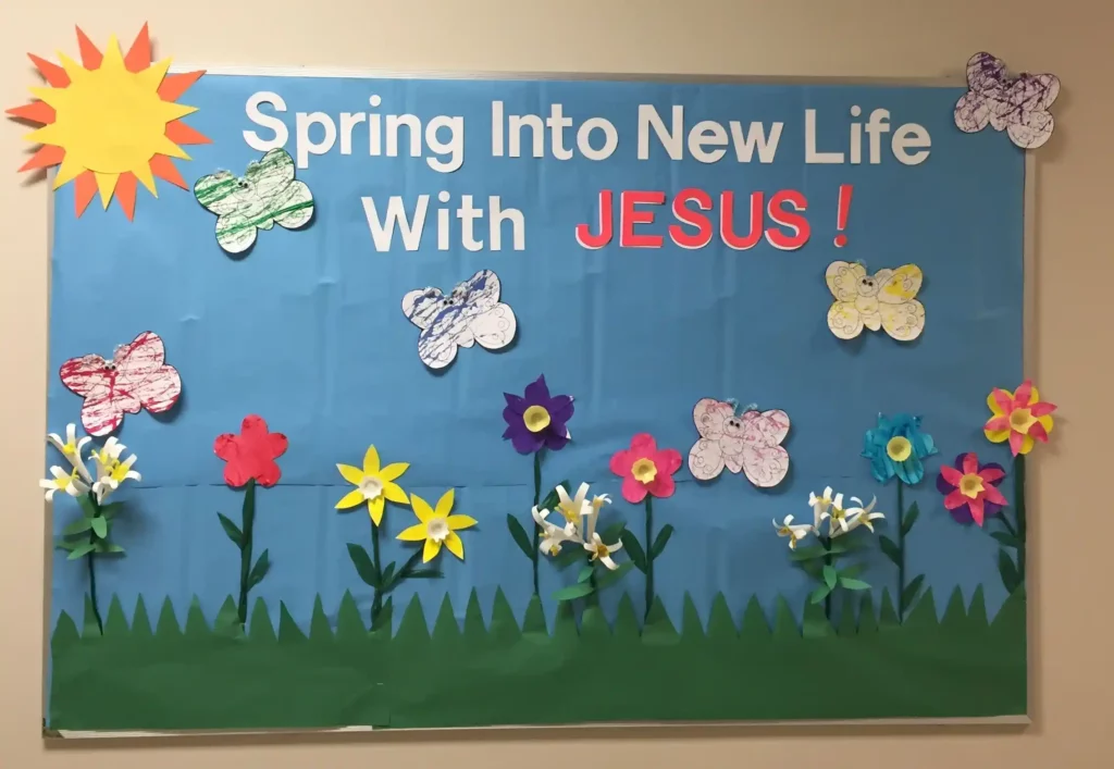 April bulletin board ideas