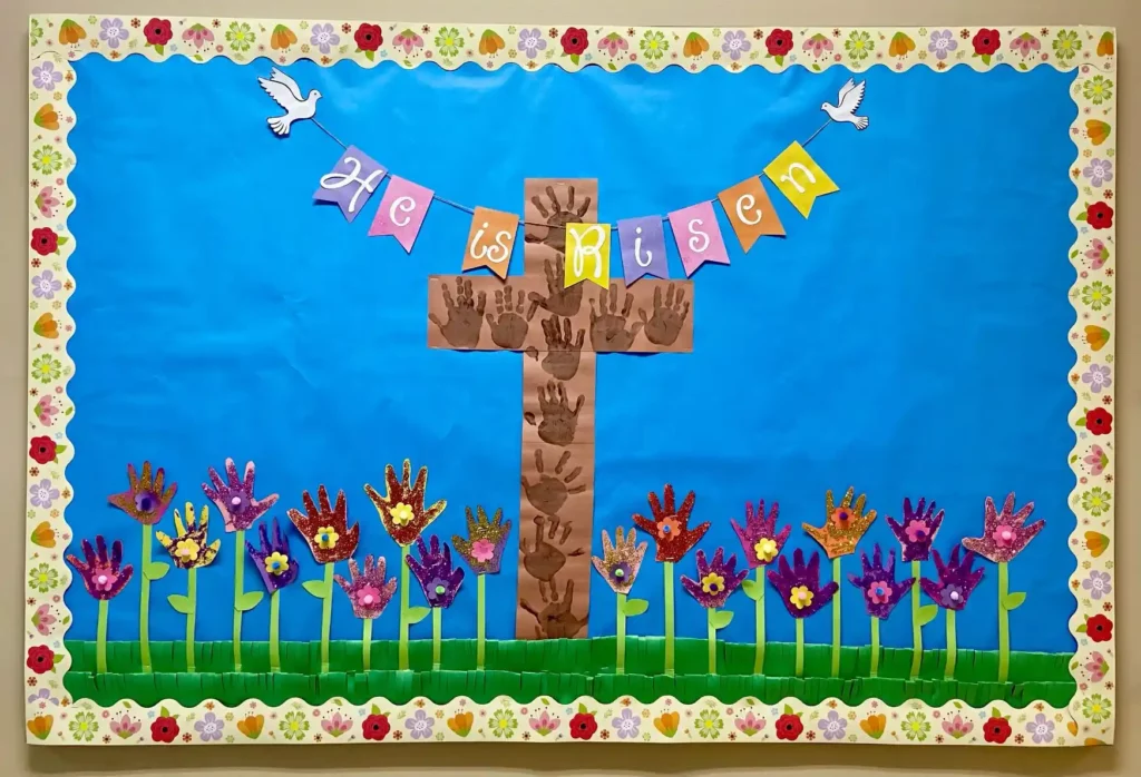April bulletin board ideas