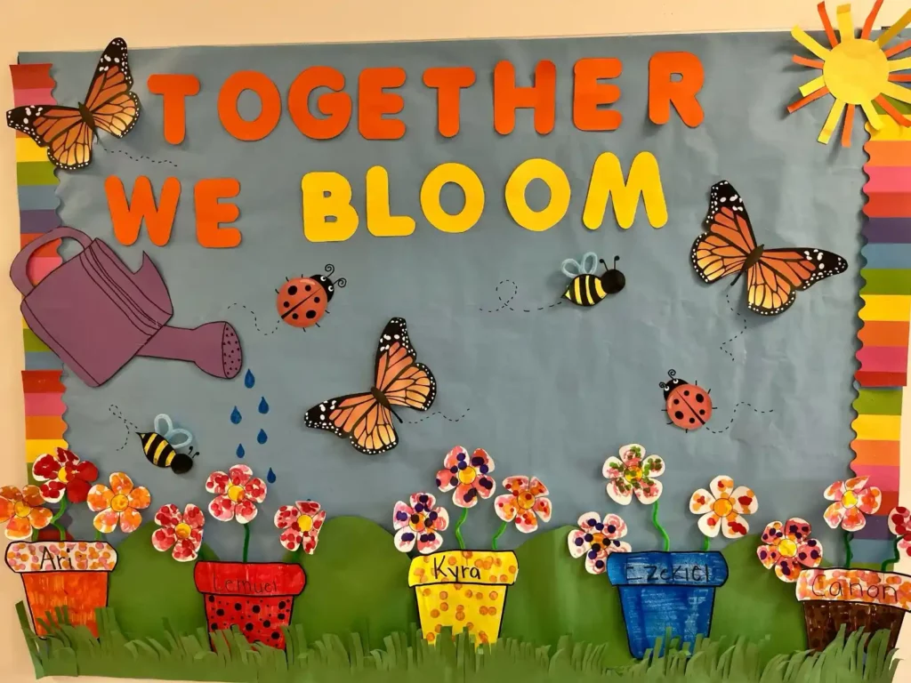 April bulletin board ideas
