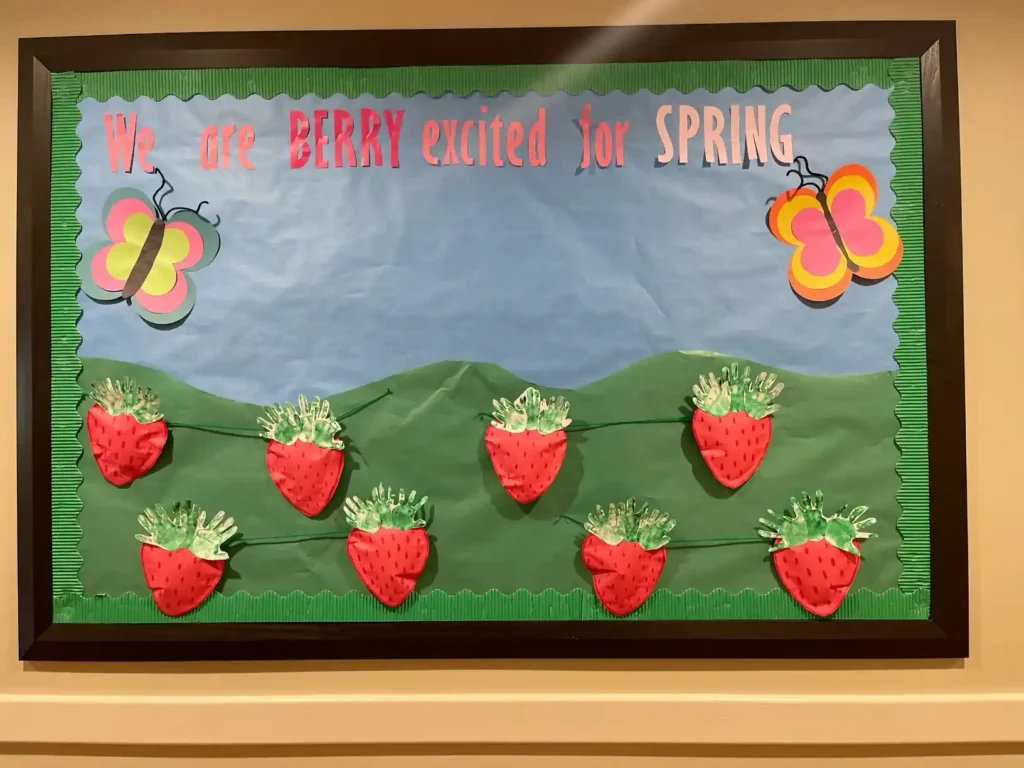 April bulletin board ideas