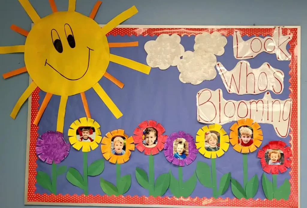 April bulletin board ideas
